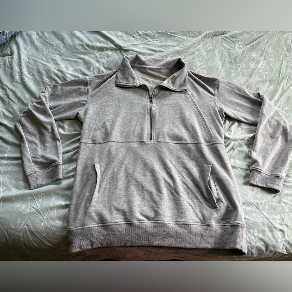 1/4 zip up with pockets